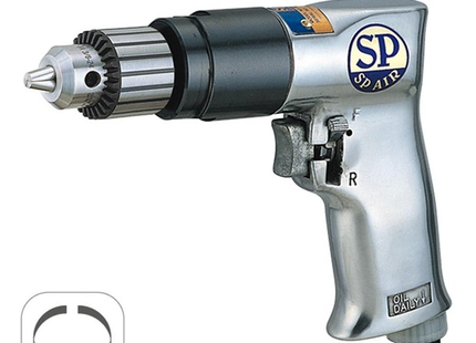 SP AIR air drill 10 mm (with forward / reverse rotation mechanism) SP-1525