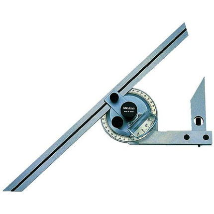 Mitutoyo 187 – 901 Universal Bevel Protractor – 150 mm 300 mm Blade Length