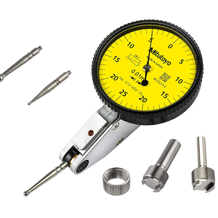 Mitutoyo 513-424-10A DIAL TI, MID, STD 0.5 mm, 3 μm Accuracy, 0.01 mm