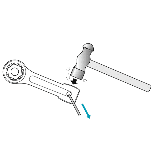 [ASAHI TOOLS]  Striking Face Ring Spanner