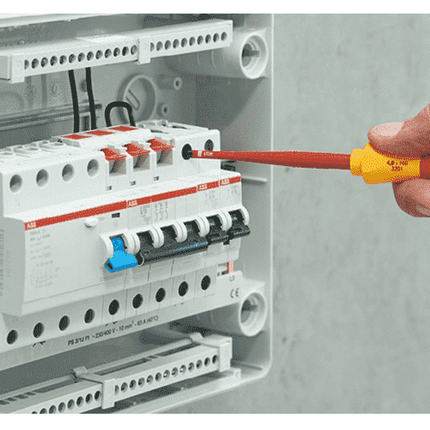 [WIHA] Screwdriver SoftFinish® electric slimFix   Slotted,3201