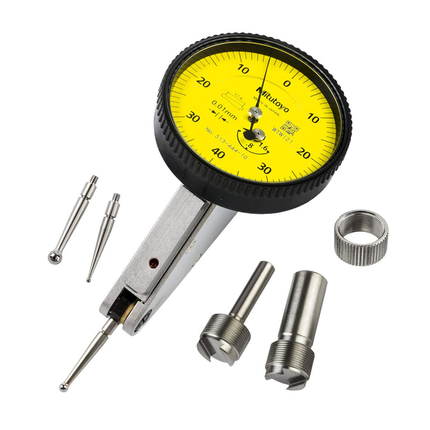 Mitutoyo 513-444-10A DIAL TI, MID, TILT 1.6 mm, 3 μm Accuracy, 0.01 mm