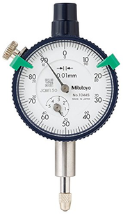 Mitutoyo 1044S Plunger Dial Indicator 5mm Compact Mini Gauge