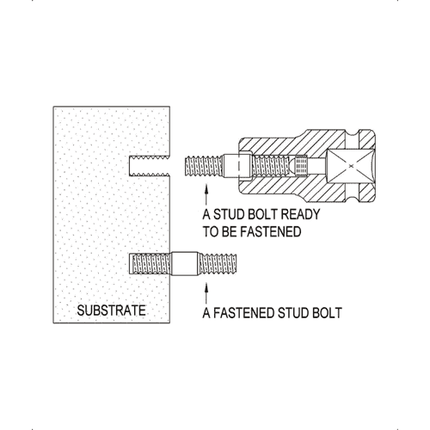 [GENIUS TOOLS] 1/2" Dr. Stud Bolt Sockets