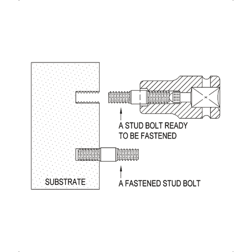 [GENIUS TOOLS] 1/2" Dr. Stud Bolt Sockets