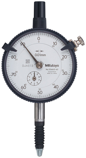 Mitutoyo 2046S-60 Dial Indicator, Lug Back Plate