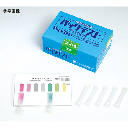 KYORITSU Simplified Water Quality Test Tool ,250 (Chemical Oxygen Requirement) 50 Times　WAK-COD(H)-2