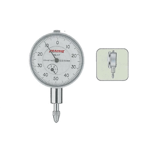 [PEACOCK] Miniature Dial Gauges; 0.01mm, 47F , Range 4mm