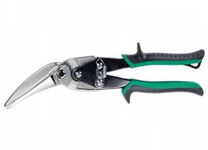 [ALLPRO] 01190, Long Style Offset Tin Snips - Right Cut