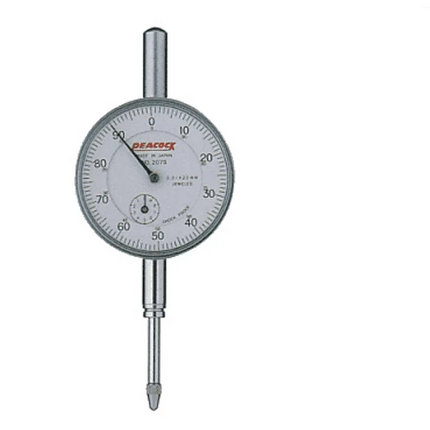 [PEACOCK] Long Travel Dial Gauges; 0.01mm, 207S ,Range 20mm,Small dial face type ( Ø53mm )